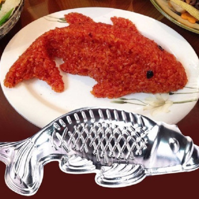 Khuôn Trung Thu Hình Cá Chép Nhôm