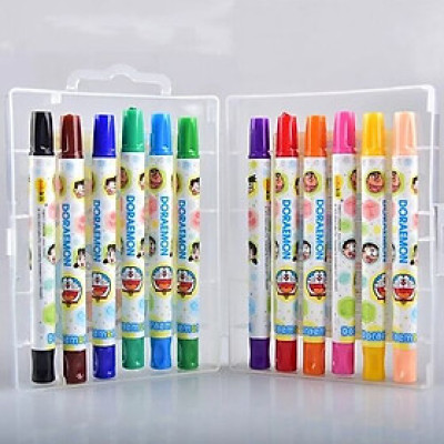 Bút Sáp Vặn Colorkit 12 Màu TCR-C007/DO