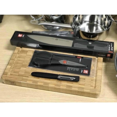 Bộ Nồi Bếp Từ Kèm Dao Thớt Zwilling Starter 10, Chất Liệu Thép Không Gỉ Cao Cấp Dùng Cho Mọi Loại Bếp, Nhập Đức