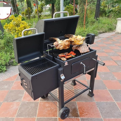 Bếp Nướng Than Hoa Landmann LM212-Motor xoay Hàng Chính Hãng