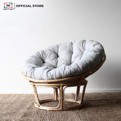 GHẾ MÂY PAPASAN KÈM ĐỆM - PAPASAN 