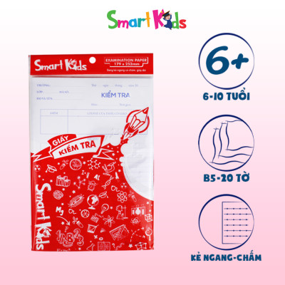 Giấy Kiểm Tra Khổ B5 Kẻ Ngang SK-Ep202