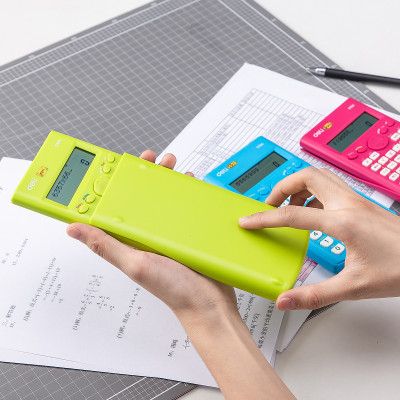 Máy tính Học Sinh Cấp 1 Deli E1710 , Được phép mang phòng thi, 12 số, 240 chức năng