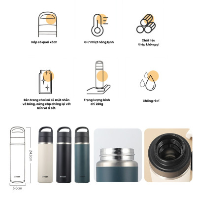 Bình Giữ Nhiệt Lưỡng Tính Tiger MKB-T036 (360ml)