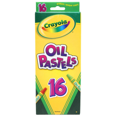 Hộp Bút Sáp Dầu 16 Màu - Oil Pastel - Crayola 524616