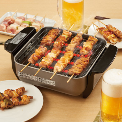 Bếp Nướng Điện Tại Nhà Tiện Lợi Petit Robata-Yaki 900W Tiết Kiệm Điện Năng