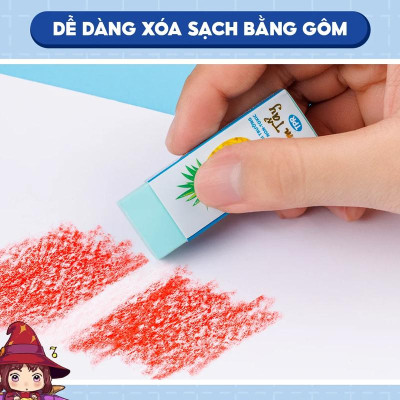 Hộp 12 Sáp Màu Rửa Được Hạt Đậu Colorkit - Thiên Long PCR-C017/AK