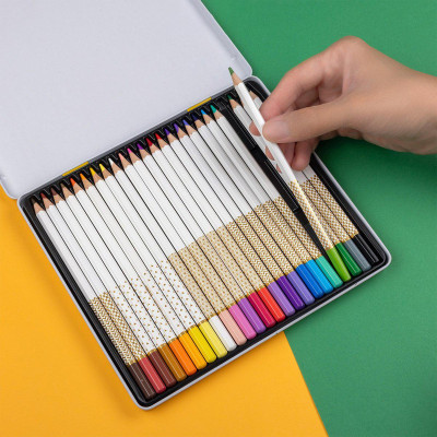 Hộp 12 Bút Chì Màu Thanh Gươm Diệt Quỷ - Colokit CPC-C042/DS - Hộp Thiếc