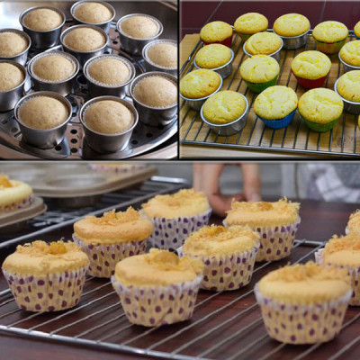 Bộ 20 Khuôn Làm Bánh Inox 304 Có Nắp ( 7cm ) Làm Bánh Flan , Rau Câu , Cupcake, Làm Đá Không Gỉ