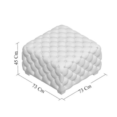 Ghế sofa đôn vuông vải nhung Tundo HFC-GDV04-0.73 cao cấp