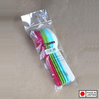 Set 08 thìa nhựa G&B Yamada Brillia 142mm - Hàng Nội Địa Nhật Bản