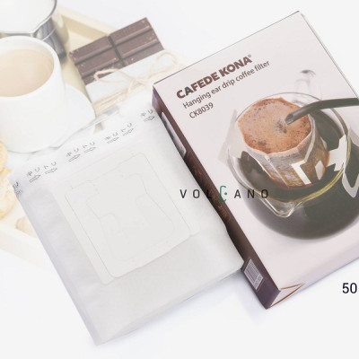 Túi giấy lọc phin cà phê giấy của Nhật Bản CAFE DE KONA
