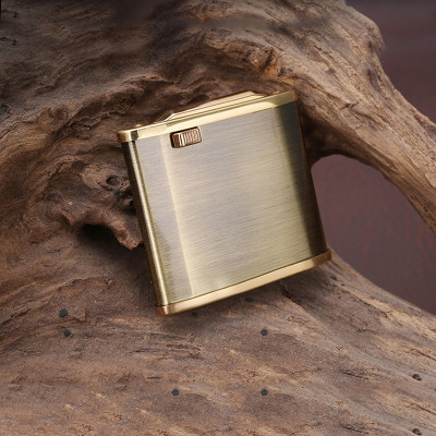 Vỏ Hột Quẹt Bật Lửa Xăng Đá Đồng Kuboy/Zorro ZK-600 Thiết Kế Mỏng Nhỏ gọn Tiện Dụng - Dùng Xăng Bấc Đá Cao Cấp