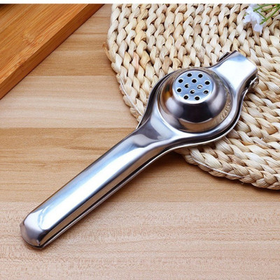 Dụng Cụ Vắt Chanh Bằng Inox Cao Cấp - Không Gỉ - Nhỏ Gọn - Tiện Dụng (Màu Bạc) 