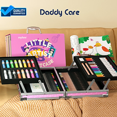 Bộ Bút màu hữu cơ Cho Bé Màu sáp Mideer Artist Suitcase