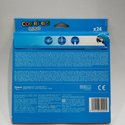 Chì Màu Animals - Maped 24-832224