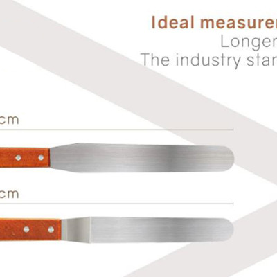 Bộ 5 Dao Chà Láng Bánh Kem Bằng Thép Không Gỉ