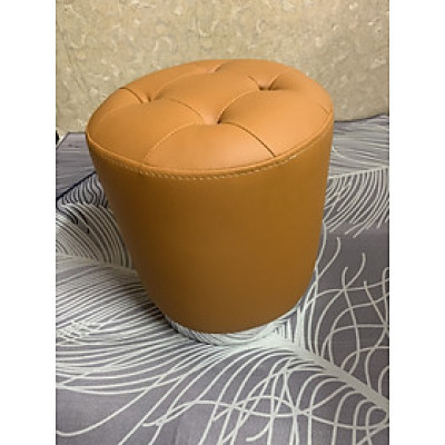 Sofa đôn tròn Juno sofa màu cam đất