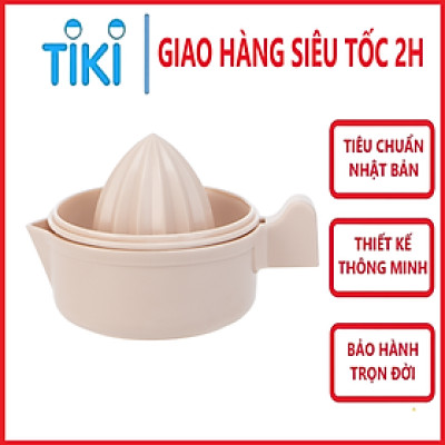 Bộ vắt cam chanh tiện dụng cỡ nhỏ Yoko - Giao màu ngẫu nhiên