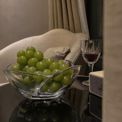 Đĩa hoa quả Bohemia Globus 25cm Hàng chính hãng