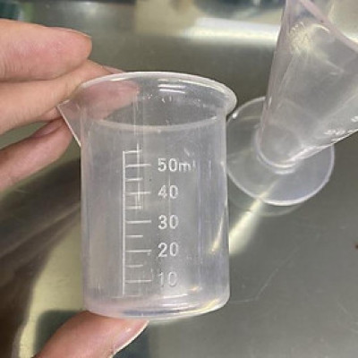 Ca Đong 50ml Nhựa Có Vạch Chia Định Lượng | CA ĐỊNH LƯỢNG | Ca Chia Vạch Nổi Cho Nhà Hàng - Quán Bar 50ml