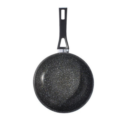 Tặng cặp nhấc nồi silicon cao cấp- Bộ nồi chảo đáy từ 3 món gồm 2 nồi 18-20cm, 1 chảo 24cm Easy Kimscook chống dính vân đá Hàn Quốc
