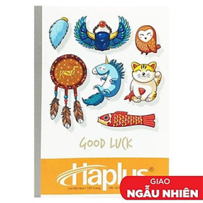 Vở Landscape - Kẻ Ngang 120 Trang ĐL 70g/m2 - Haplus 5570 (Mẫu Màu Giao Ngẫu Nhiên)
