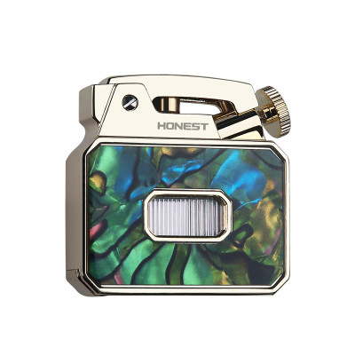 Vỏ Hột Quẹt Bật Lửa Xăng Đá Honest BCZ849-1 Lộ Thiên Đánh Lửa Tự Động -Nhiều Màu