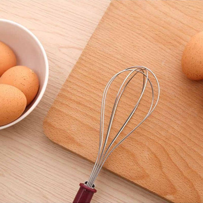 Dụng Cụ Đánh Trứng Inox Echo 26cm Đa Năng Tay Cầm Bằng Nhựa Cách Nhiệt