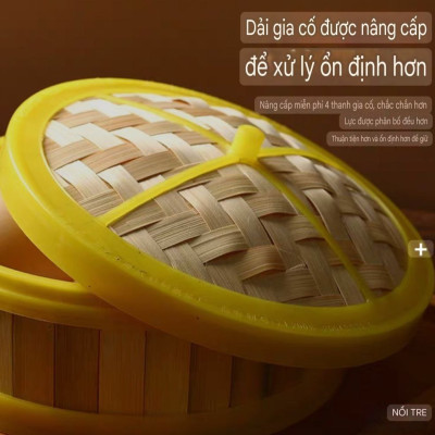 XỬNG HẤP BẰNG TRE TỰ NHIÊN – XỬNG HẤP HÀNG THỦ CÔNG CHẮC CHẮN, ĐẸP MẮT, AN TOÀN CHO SỨC KHỎE THÂN THIỆN MÔI TRƯỜNG