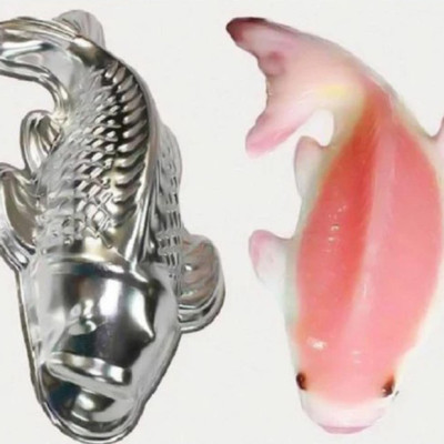 Khuôn Trung Thu Hình Cá Chép Nhôm