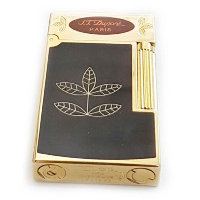 Vỏ Hột Quẹt Bật Lửa Upon Gas Đá D83V Họa Tiết Sơn Mài Họa Tiết Hoa Văn Lá Cây Đẹp Độc Lạ - Dùng Gas Đá Cao Cấp