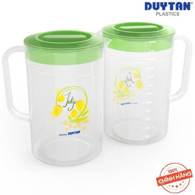 Ca Tulip Nhựa Duy Tân 2 Lít - Nhựa Trong Suốt, Có Vạch Chia | TriTin