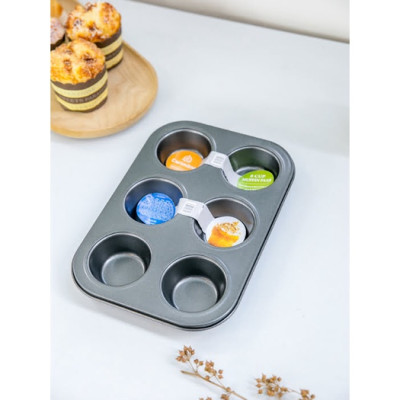 Khay Nướng Bánh CD 6Cup Carlmann CM008242