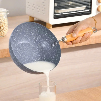Chảo Chống Dính Sâu Lòng Vân Đá Dùng Mọi Loại Bếp Cao Cấp Tiện Dụng, Chảo Nhật Vân Đá
