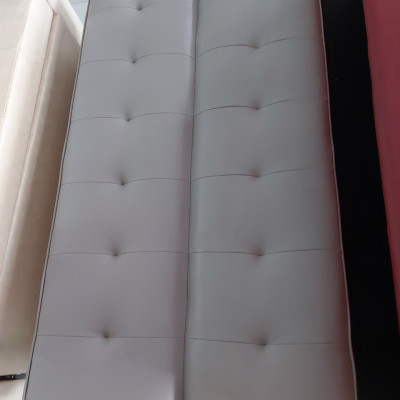 Sofa giường  Special 1m7 da màu xám tùy chọn Juno Sofa