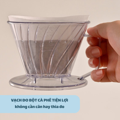 Phễu pha cà phê Hario PED-02-T (Phễu Pegasus)