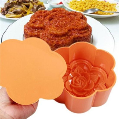 BỘ KHUÔN LÀM XÔI, LÀM BÁNH HÌNH HOA HỒNG & TRÁI TIM – CHUẨN ĐẸP, DỄ SỬ DỤNG  TẠO HÌNH ĐẸP MẮT – TÔ ĐIỂM MÂM CƠM THÊM Ý NGHĨA 