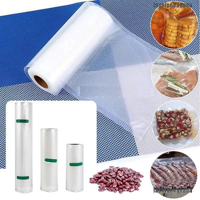 Bộ 2 cuộn túi hút chân không cao cấp 1 mặt nhám - cuộn dài 5m (có nhiều size kích thước khác nhau) - Hàng chính hãng