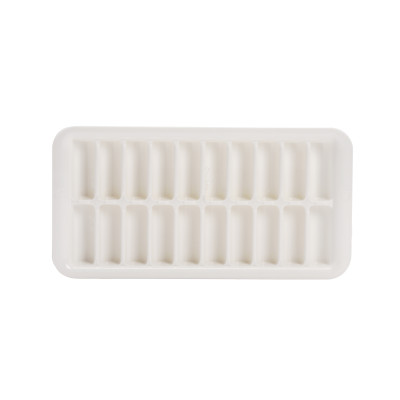 Khay đá 20 viên chữ nhật, có nắp đậy - nhiều màu