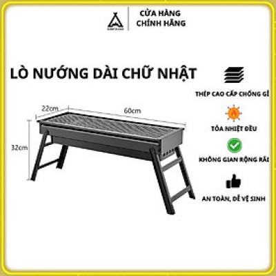 Lò nướng kéo ngoài trời Suncojia tặng dụng cụ hỗ trợ, giá nướng than gỗ, có thể gấp gọn và di động