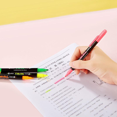 Hộp 12 Cây Bút Dạ Quang 6 Màu- BAOKE/MP492