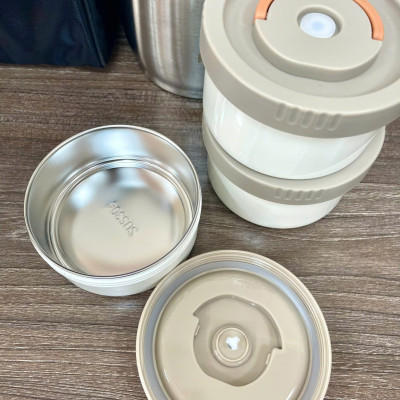 Hộp Cơm Giữ Nhiệt 3 Ngăn Inox Kalpen I1 Thể Tích 2000ml - Hàng chính hãng