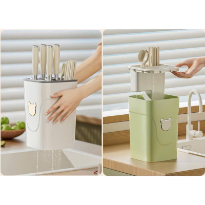 Hộp Đựng Dao Kéo Đũa Đa Năng - ống đựng đũa – Giỏ Đựng Dao Kéo Tiện Lợi Cho Căn Bếp Gọn Gàng - HÀNG CHÍNH HÃNG MINIIN