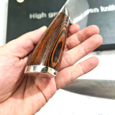 DAO - BỘ 3 DAO BẾP NHẬT BẢN THÉP DAMASCUS MÃ A8 DT2 nt topcomshop vn