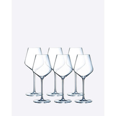 Bộ 6 Ly Rượu Vang Pha Lê Cristal D