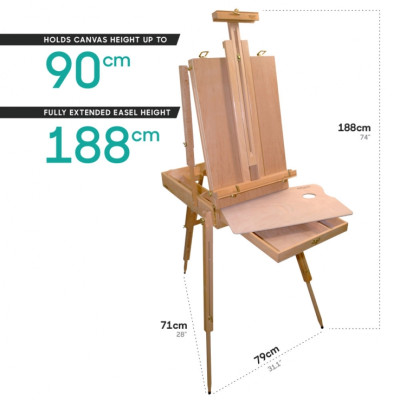 Gía vẽ Mont Marte gỗ beech