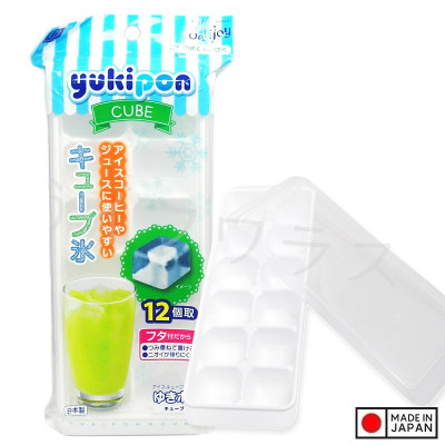 Khay làm đá Yukipon Cube 12 viên - Hàng Nội Địa Nhật Bản