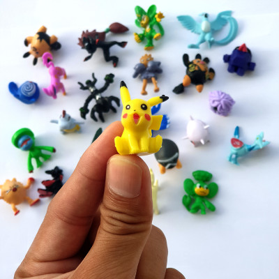 Bộ 60 mô hình động vật hoang dã và 24 Pokemon đáng yêu