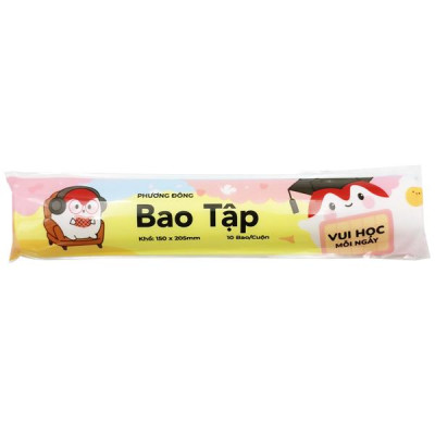 Combo 10 Tập Học Sinh 4 Ô Ly 100 Trang ĐL 80g/m2 - FAHASA + 1 Bao Tập